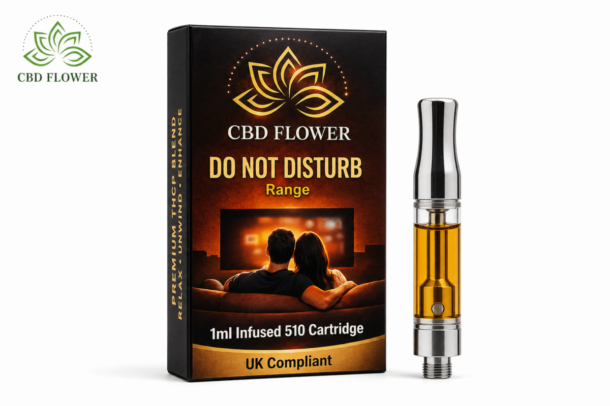 Do Not Disturb THCP cartridge UK 1ml 20% THCP 510 compatible CBD Flower