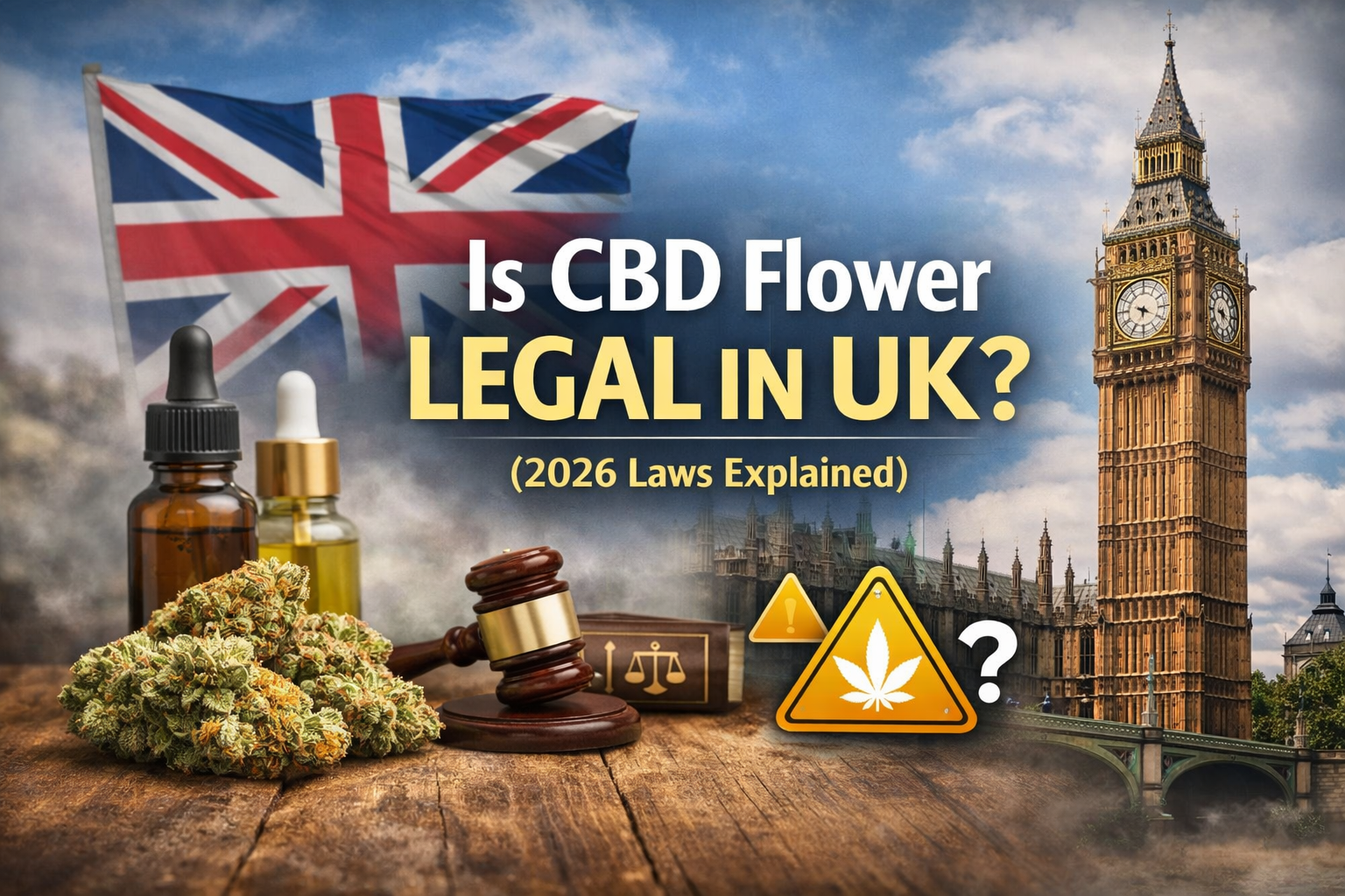 CBD flower legality in UK 2026