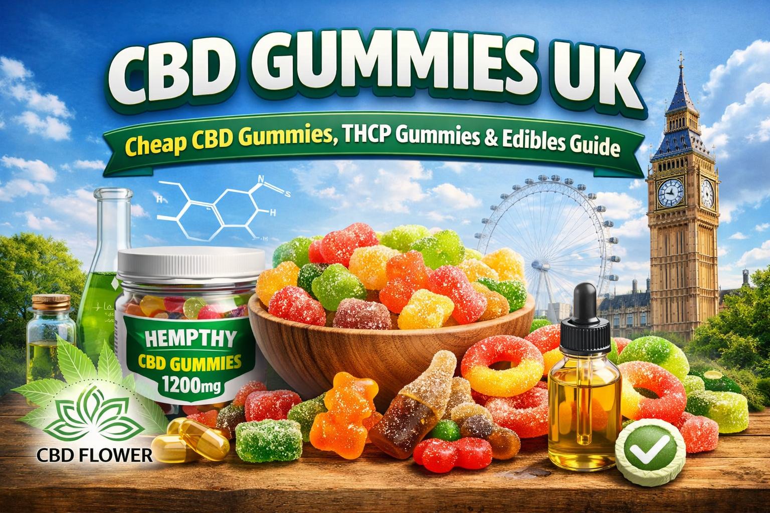 CBD Gummies UK – Cheap CBD Gummies, THCP Gummies & Premium CBD Edibles Guide