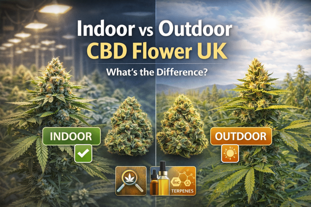 Indoor vs outdoor CBD cultivation comparison