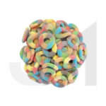 Bulk Neon Hoops Broad Spectrum CBD Gummies