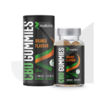 Reakiro 300mg Full Spectrum CBD Orange Vegan Gummies - 30 Pieces