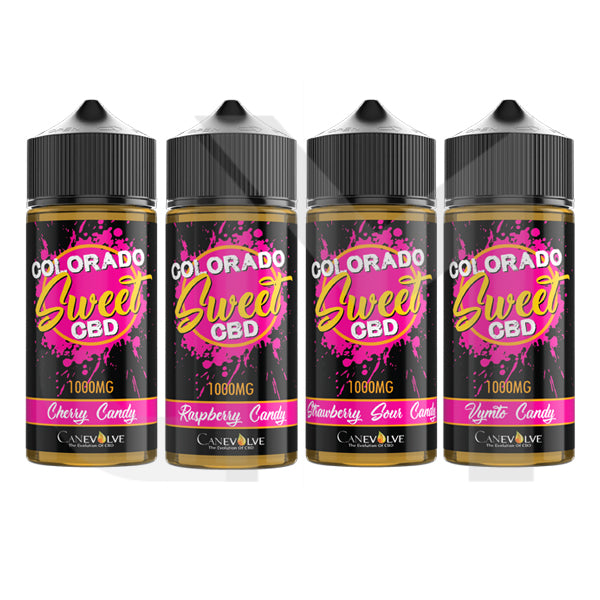 canevolve_47.jpg Colorado Sweet 1000mg CBD Vaping Liquid 100ml (50PG/50VG) - Image 1