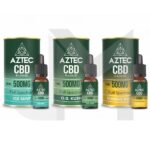Aztec CBD 500mg CBD Vaping Liquid 10ml (50PG/50VG)