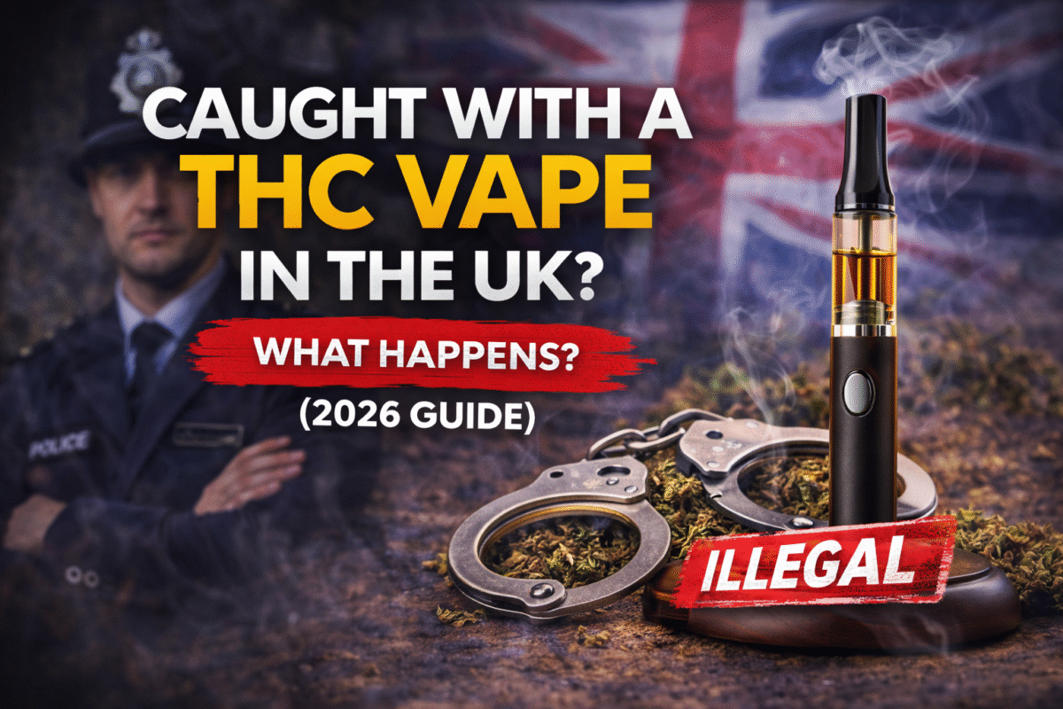 Caught With THC Vape UK? Legal Consequences Explained (2026)