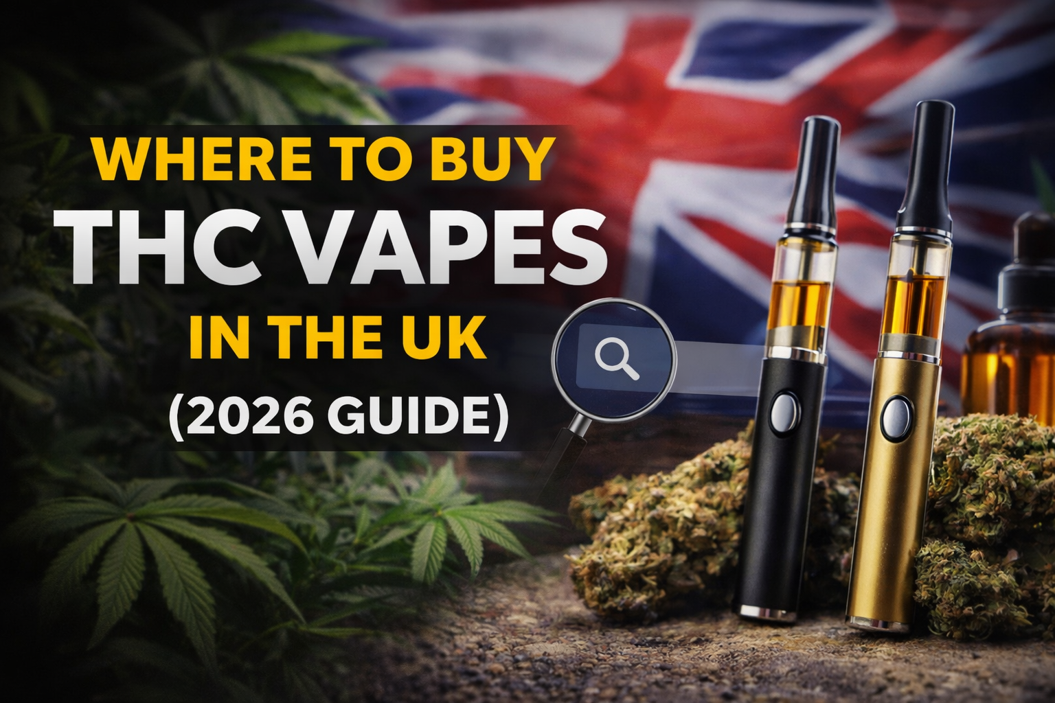 Where to Buy THC Vapes in the UK (2026 Guide)