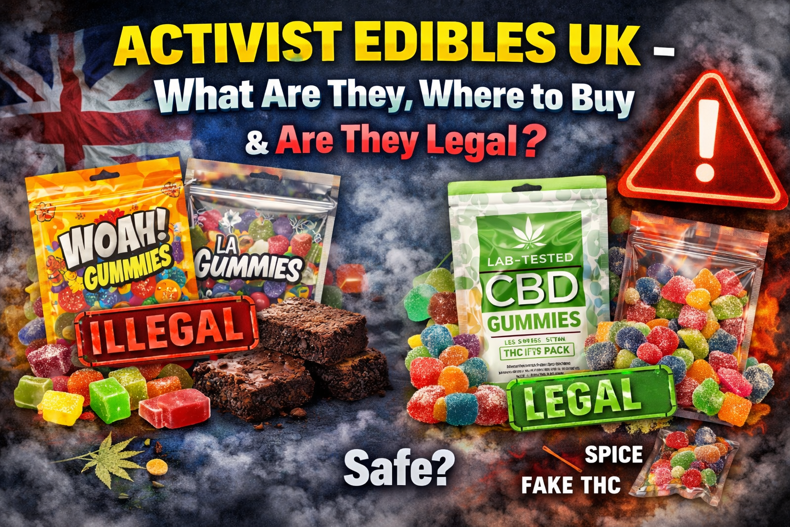 activist edibles uk