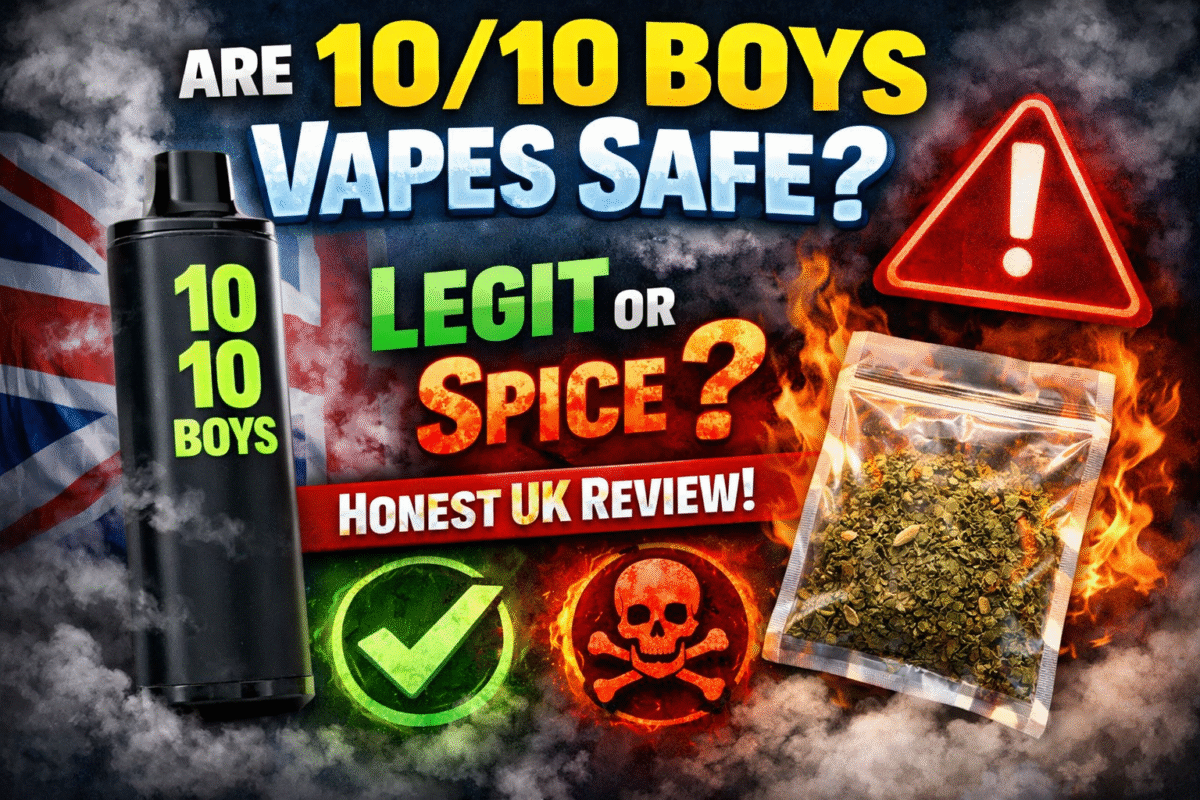 Are 10/10 Boys Vapes Safe to Buy in the UK?
