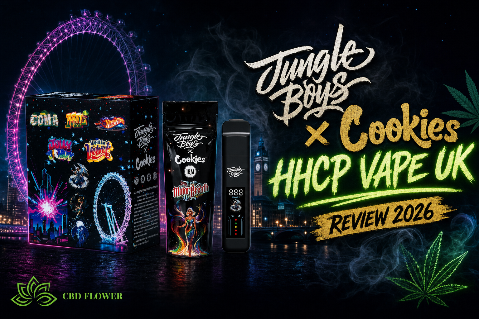 jungle boys x cookies hhcp vape uk