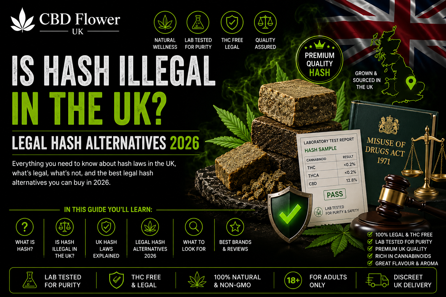Is Hash Illegal in the UK? Legal Hash Alternatives 2026